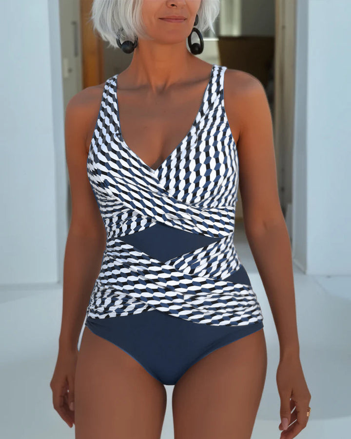 Ashley | Maillot de bain à découpe croisée