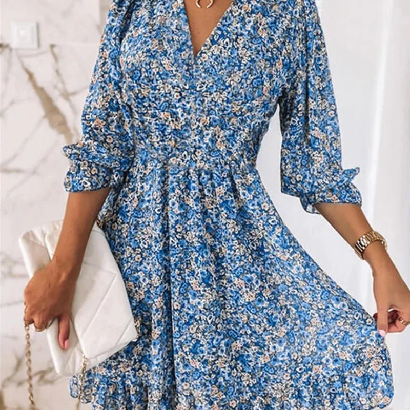 Keely | Robe Florale Élégante
