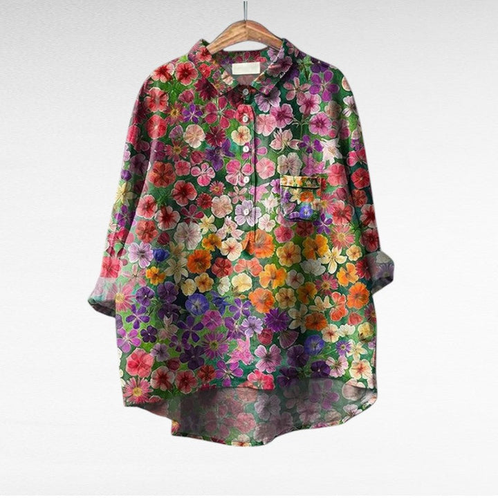 Thérèse | Élégante Blouse d'Été