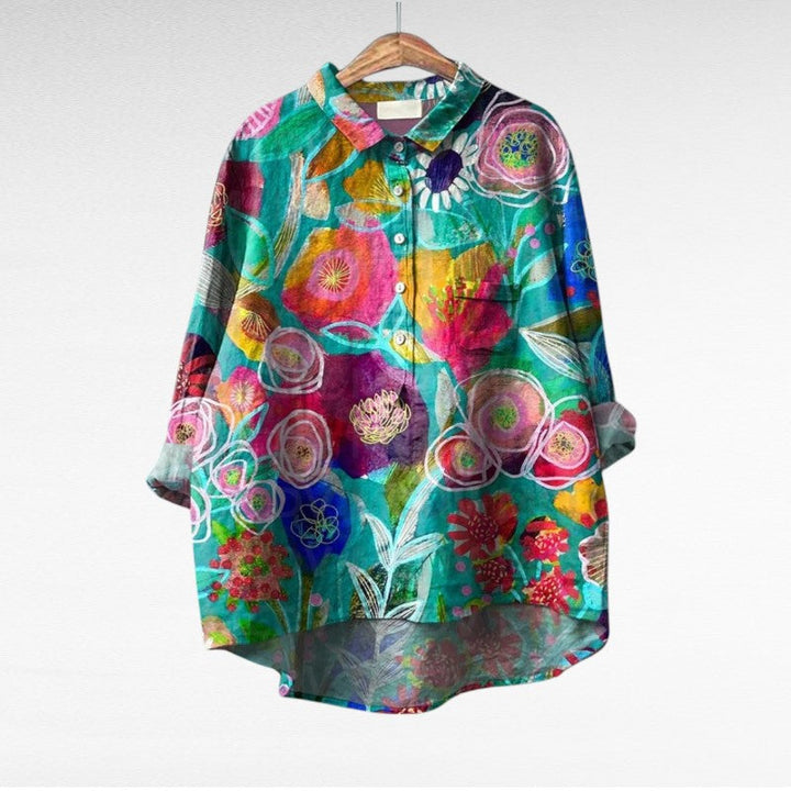 Thérèse | Élégante Blouse d'Été