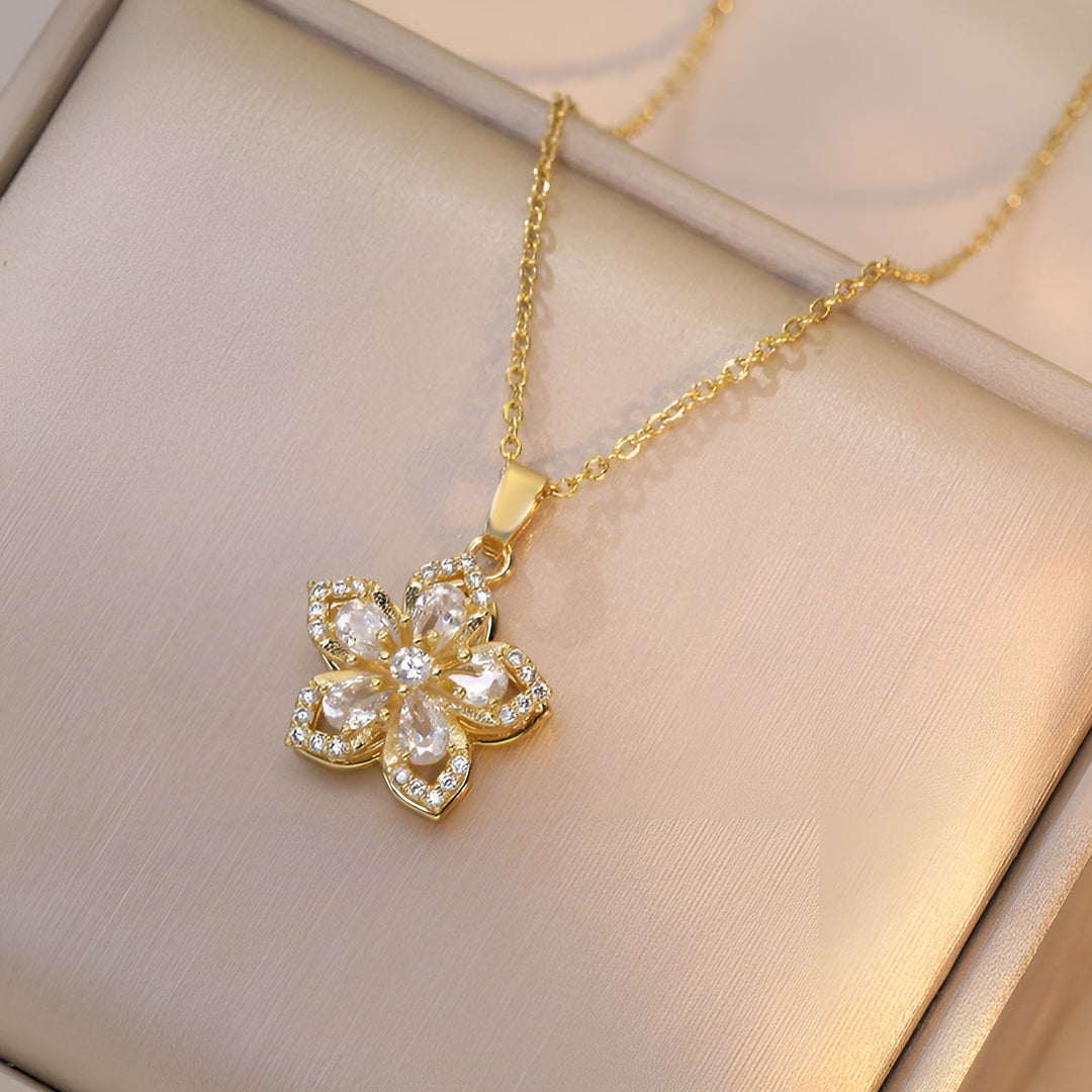 Lucas & Lèa Paris| Collier à Fleurs