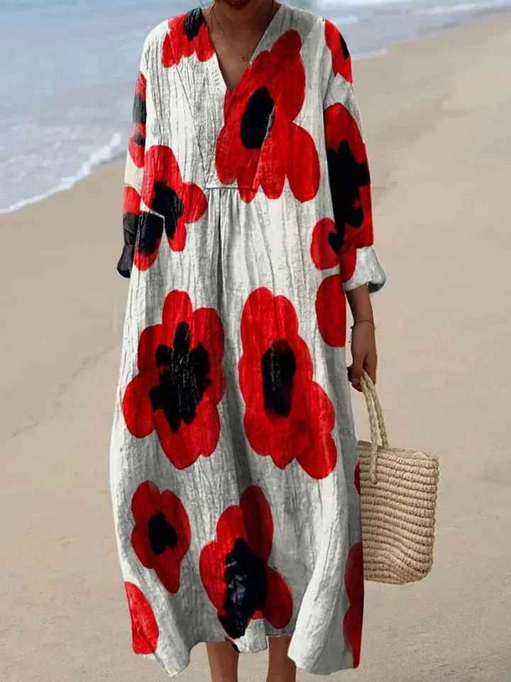 Ashley - Robe Vintage Géométrique