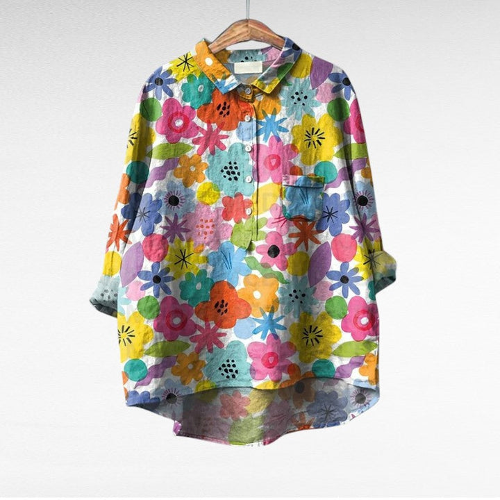 Thérèse | Élégante Blouse d'Été