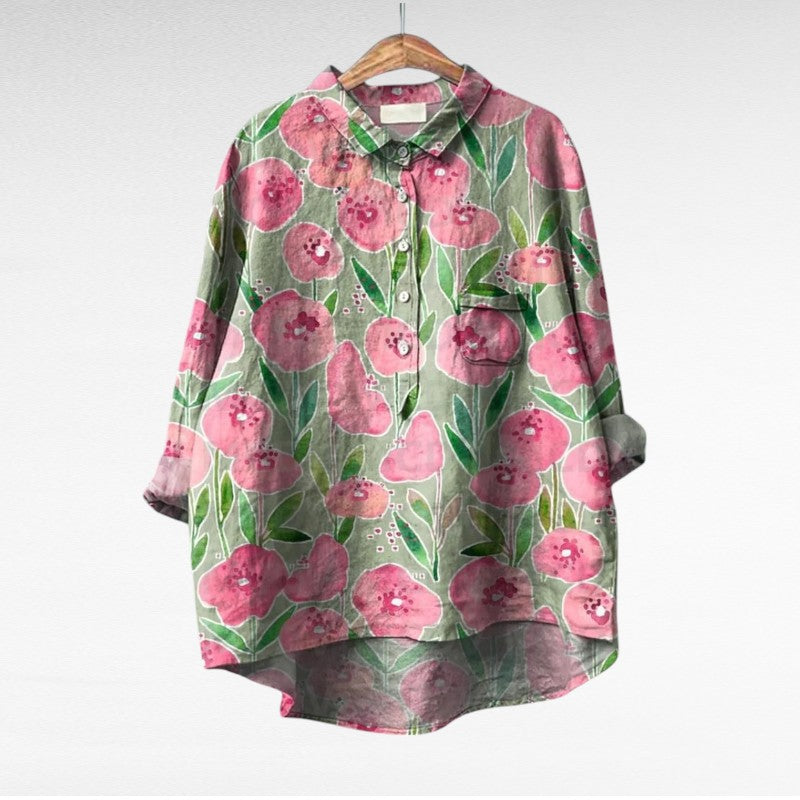 Thérèse | Élégante Blouse d'Été