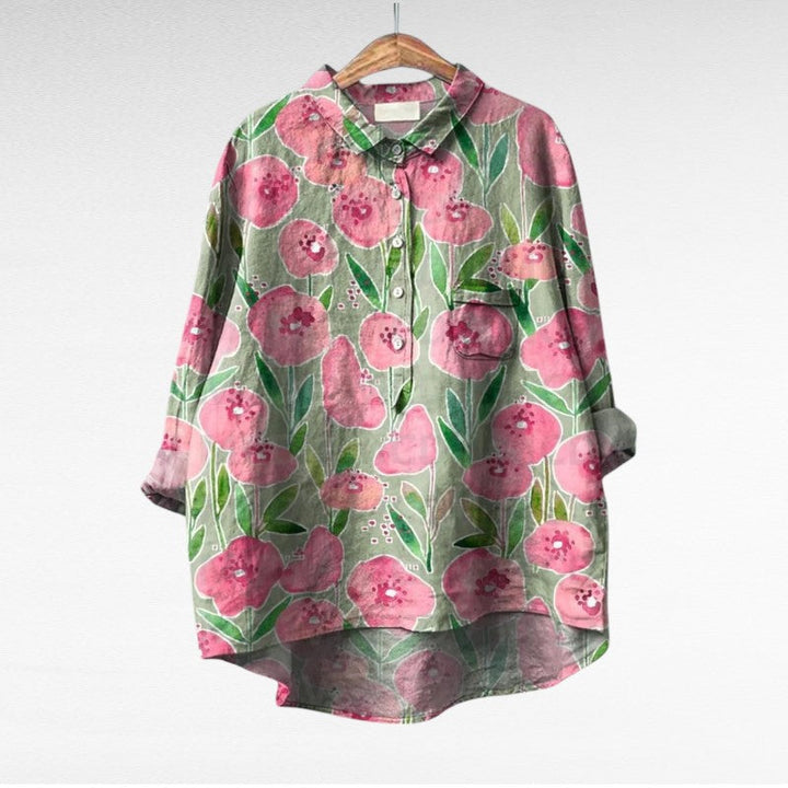 Thérèse | Élégante Blouse d'Été