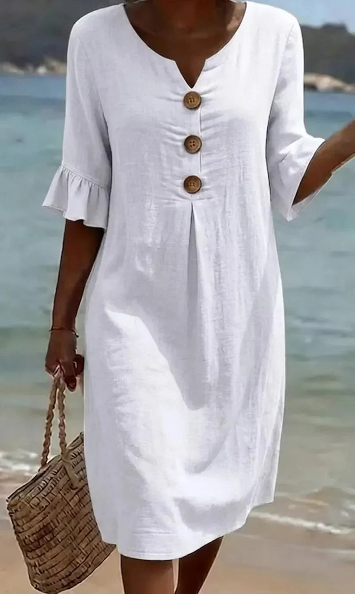 Radmila™ | Robe à Manches Longues Texturée