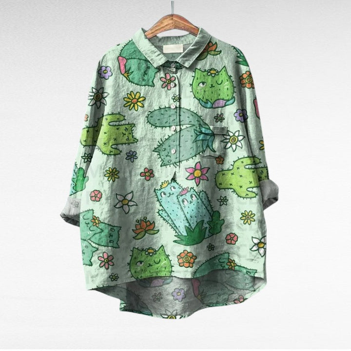 Thérèse | Élégante Blouse d'Été