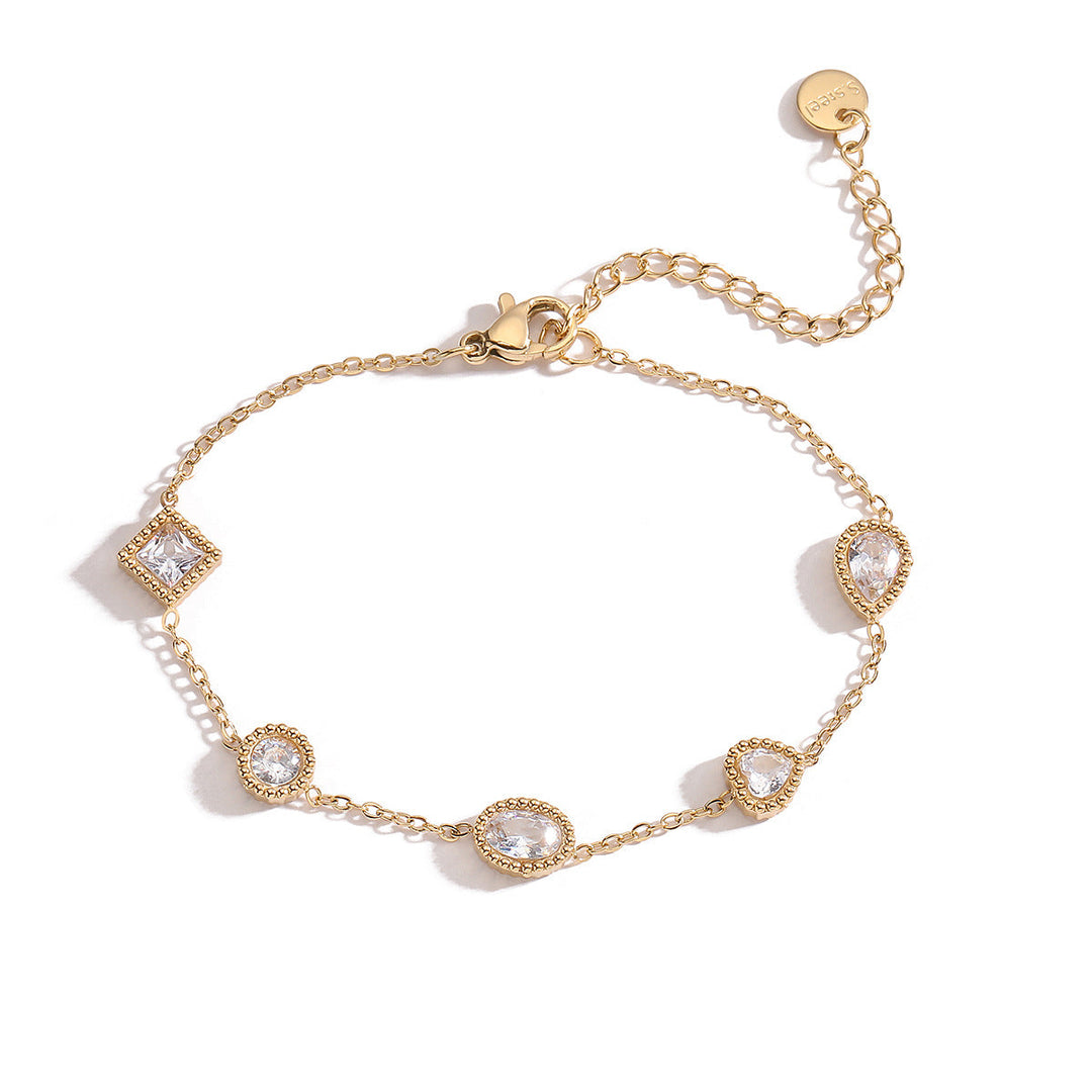 Lucas & Lèa Paris | Bracelet élégant émeraude