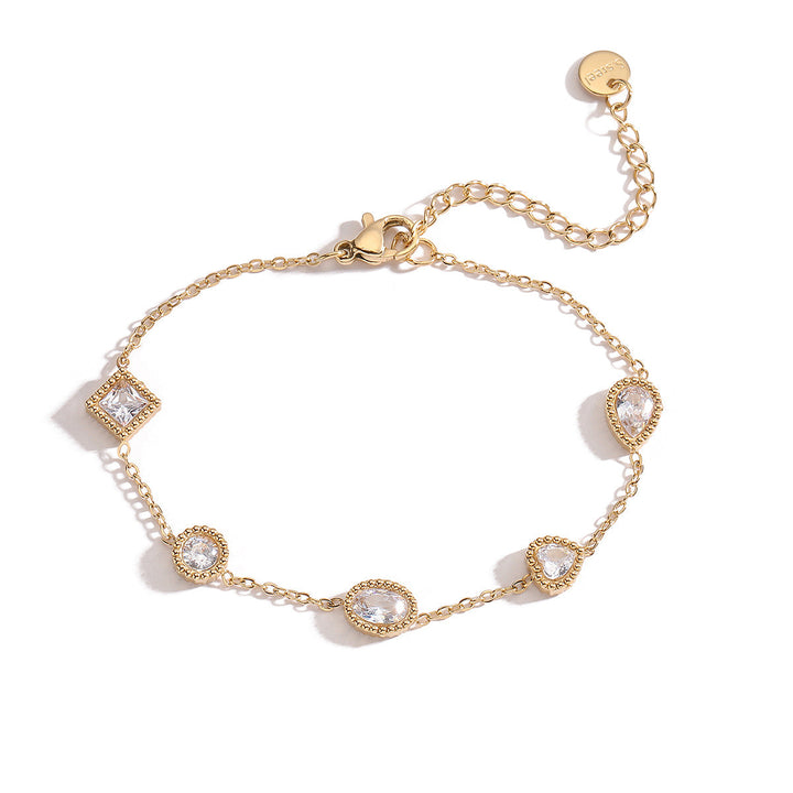 Lucas & Lèa Paris | Bracelet élégant émeraude