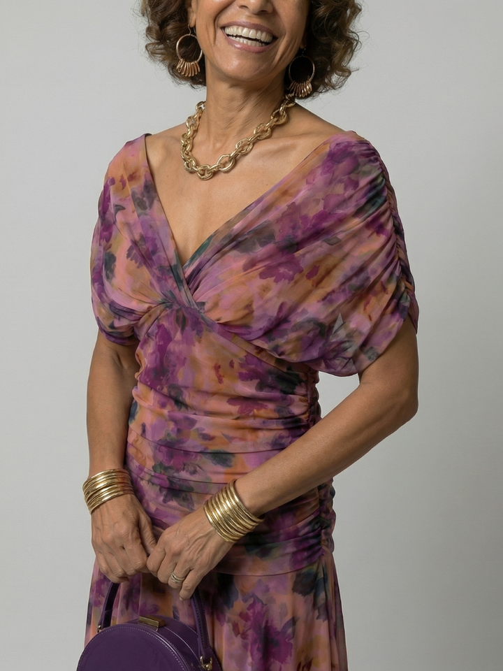 Juanita | Robe midi de style "gitane"