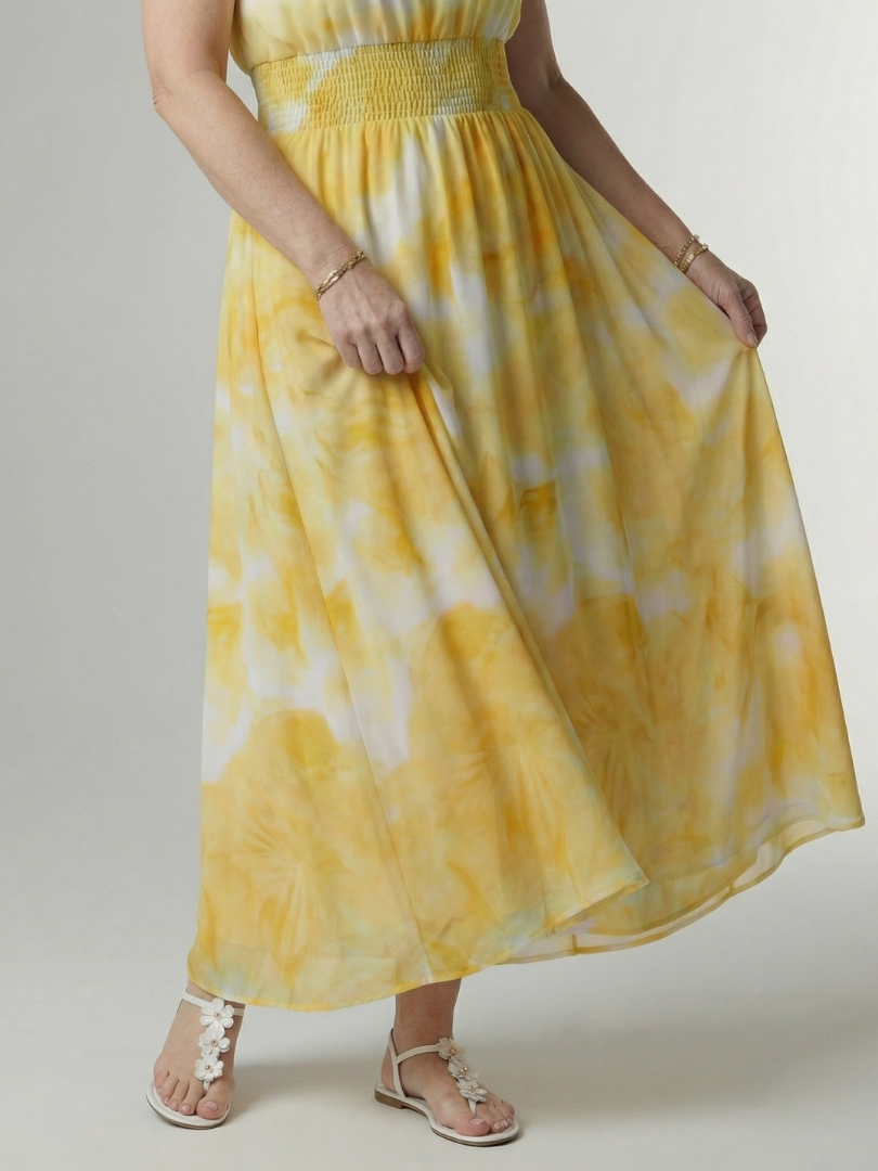 Martina | Robe midi halter
