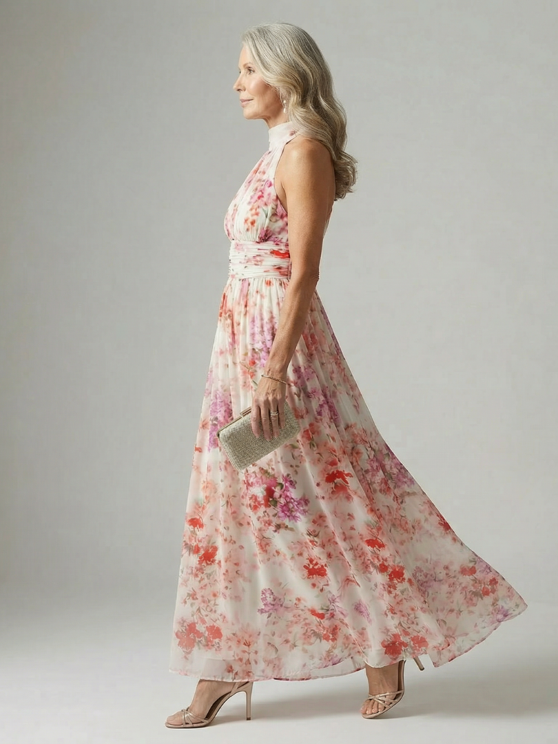 Violeta | Robe maxi aérienne