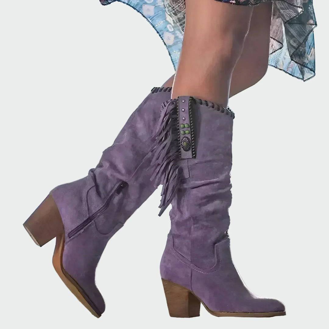 Bottines en cuir confortables