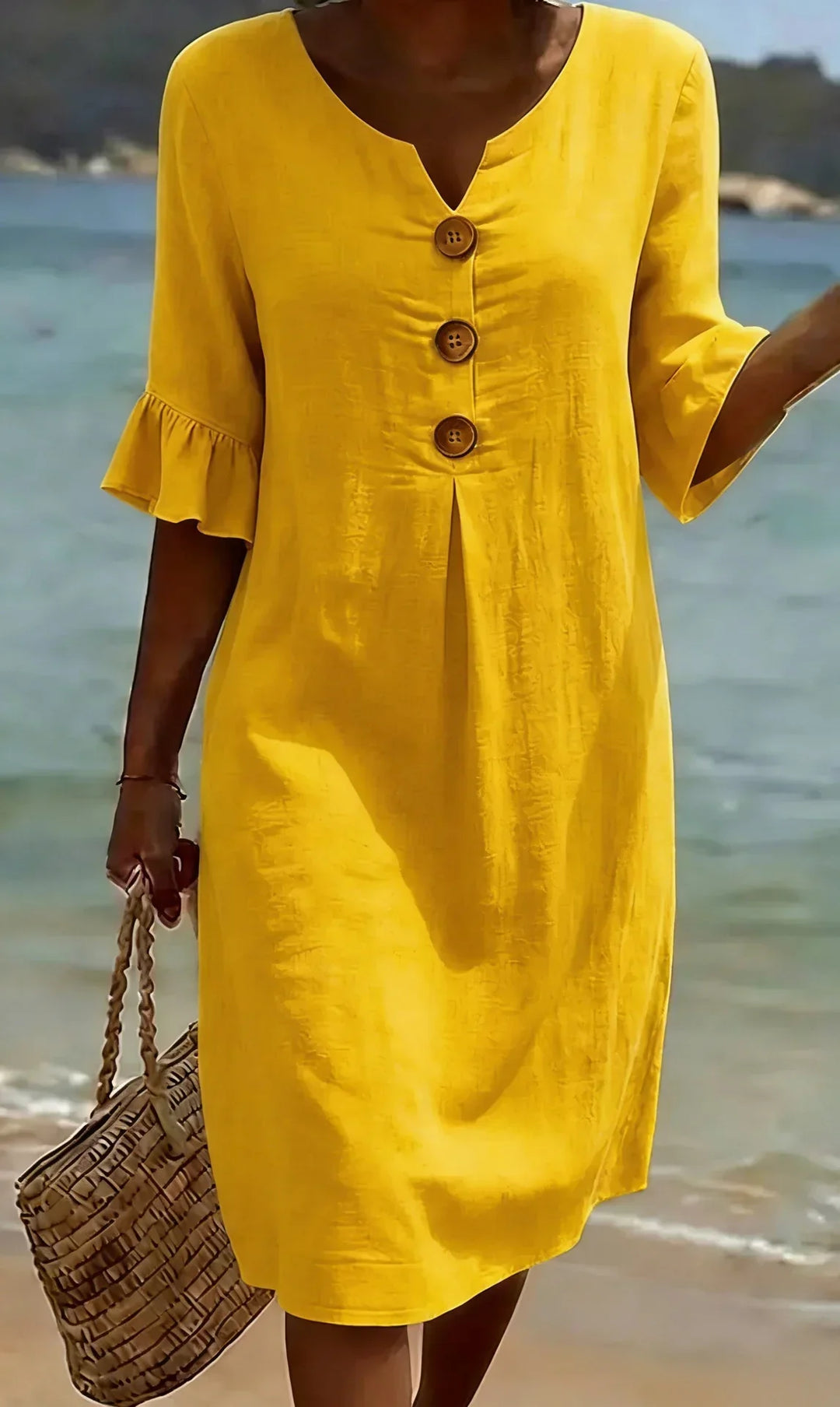 Radmila™ | Robe à Manches Longues Texturée