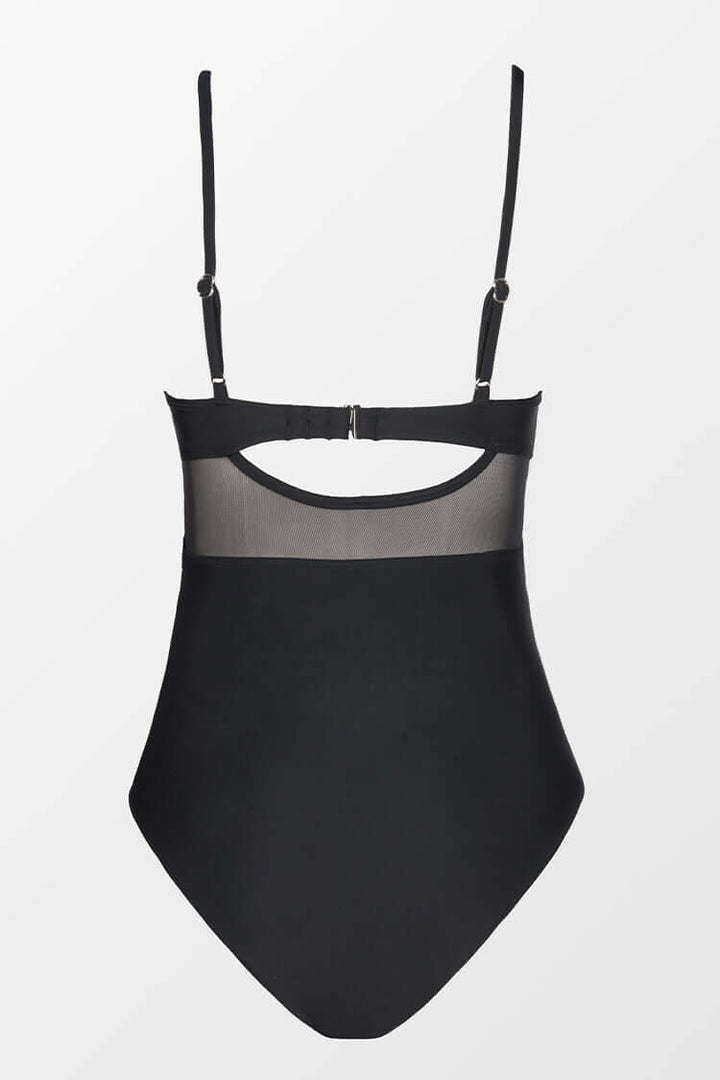 Maillot de Bain Femme avec Transparences Sculptantes