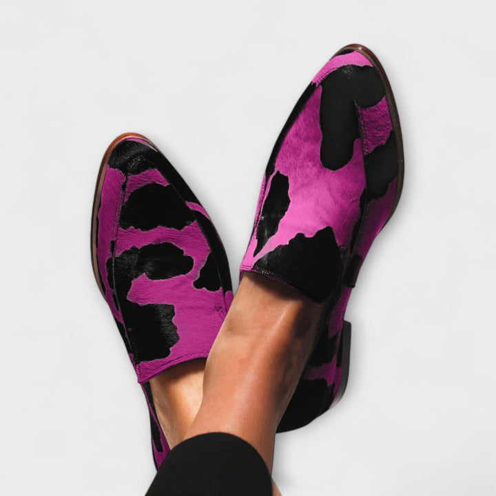 Paloma™ | Mocassins Imprimé Vache