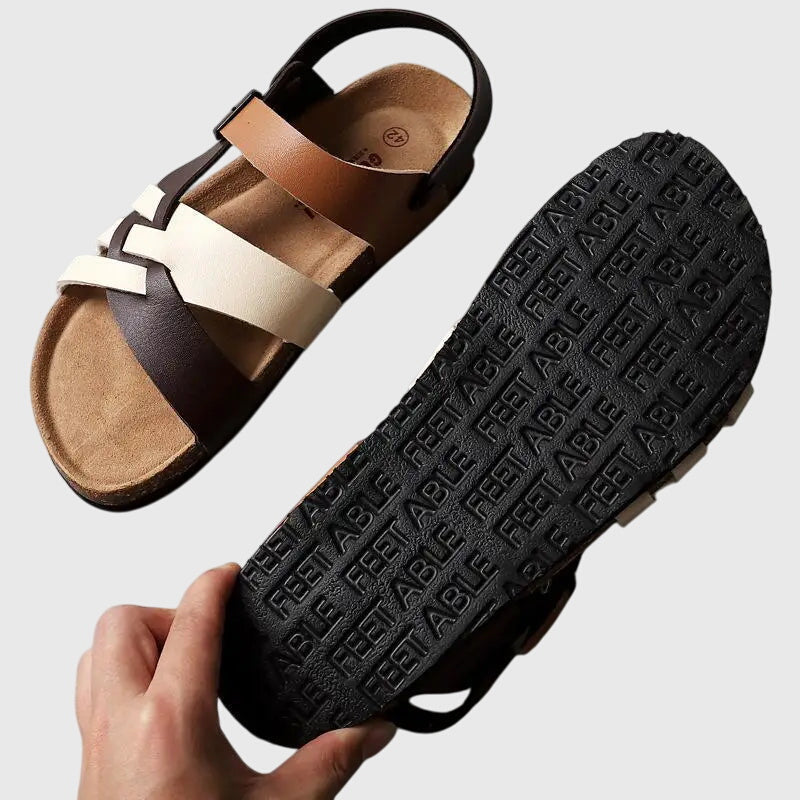 Nora™ | Sandales Orthopédiques Douillettes