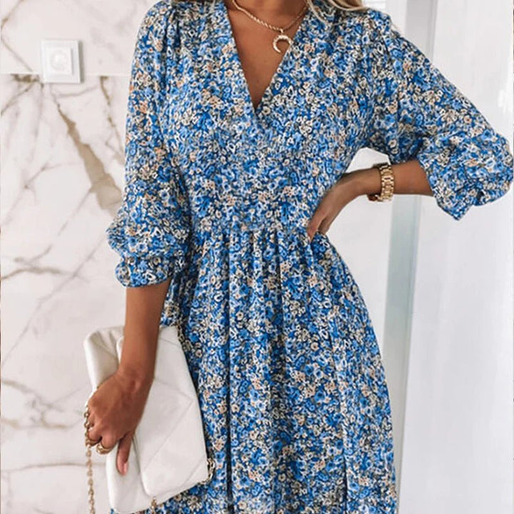 Sunna - Robe Florale Élégante