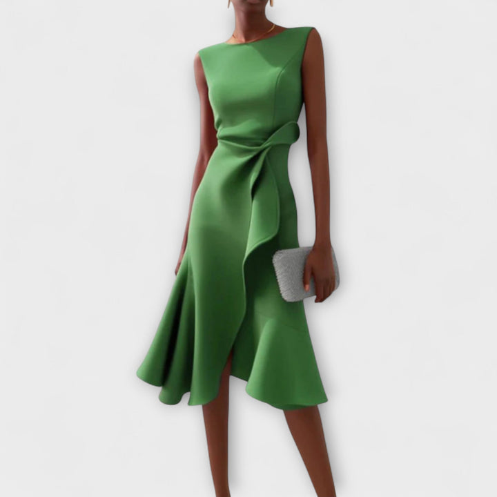 DARLENE | Robe Midi Sophistiquée