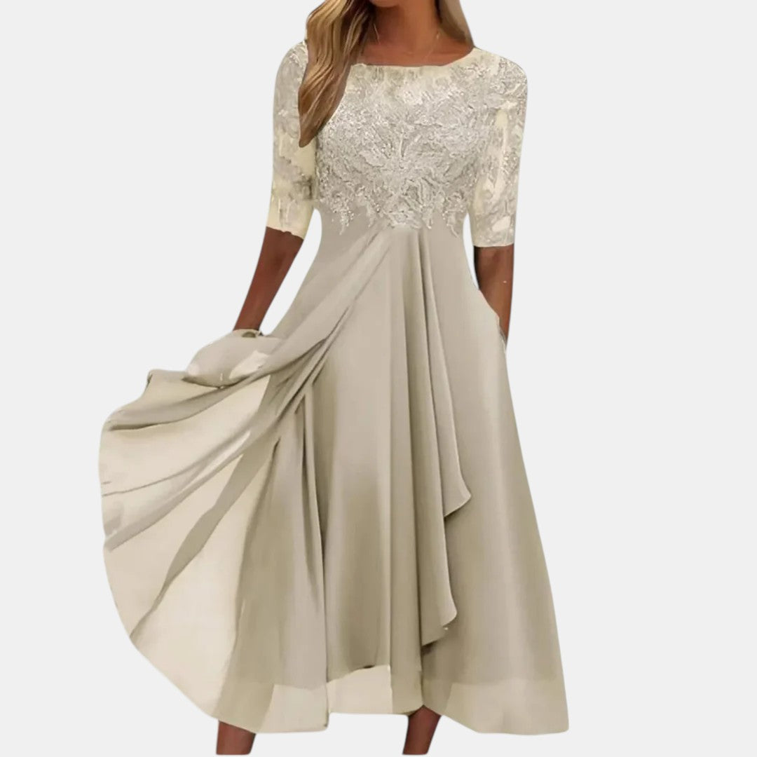 RHONDA | Robe en dentelle élégante