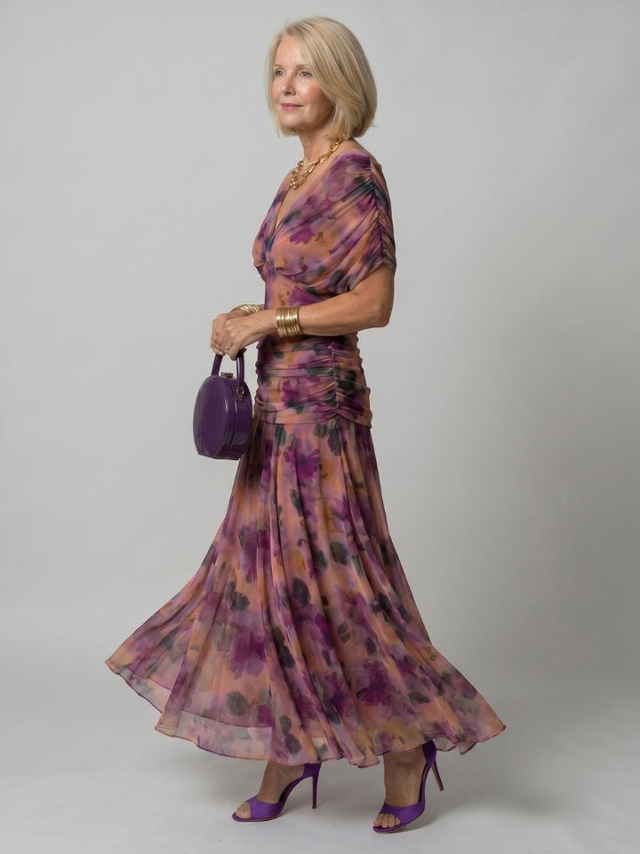 Calen | Robe Midi Décolletée