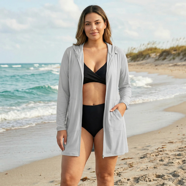 Protection UPF 50+ Veste de Plage Légère