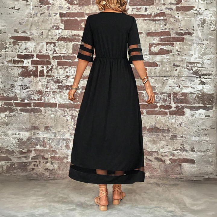 Aubrey | Robe midi flatteuse et lissante pour le ventre