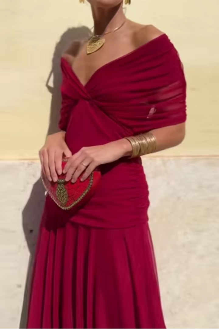 Emma™ | Robe de Soirée Maxi Élégante