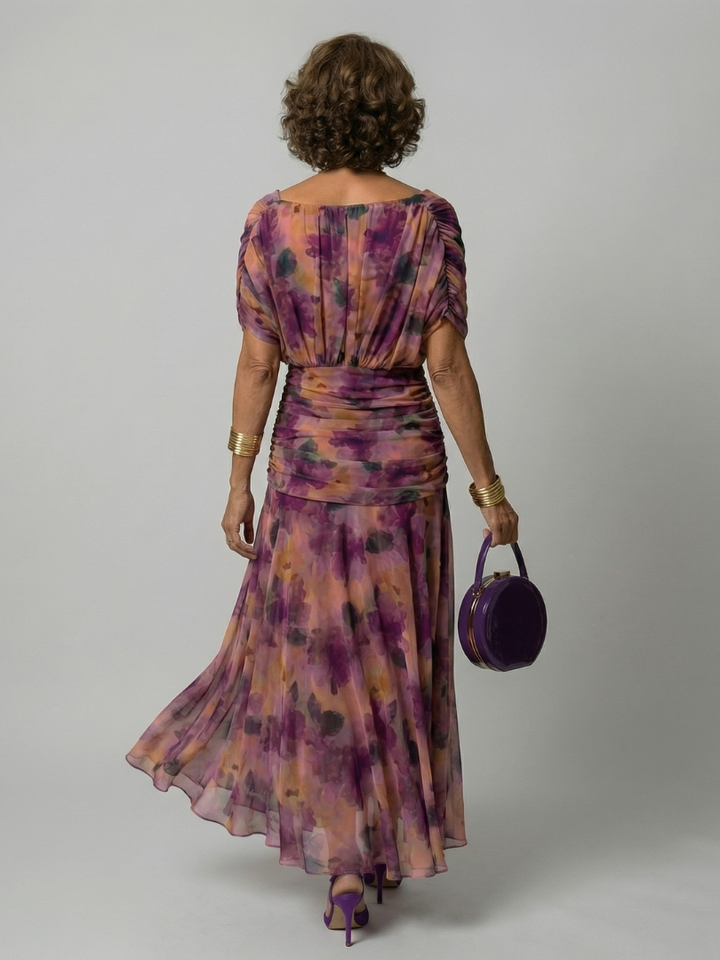 Juanita | Robe midi de style "gitane"