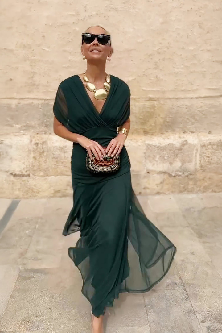 Emma™ | Robe de Soirée Maxi Élégante