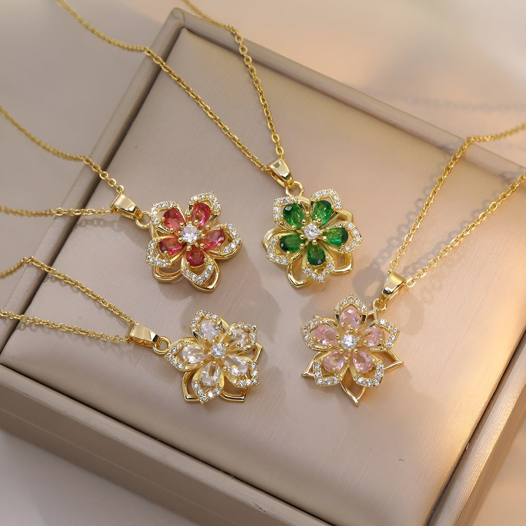 Lucas & Lèa Paris| Collier à Fleurs