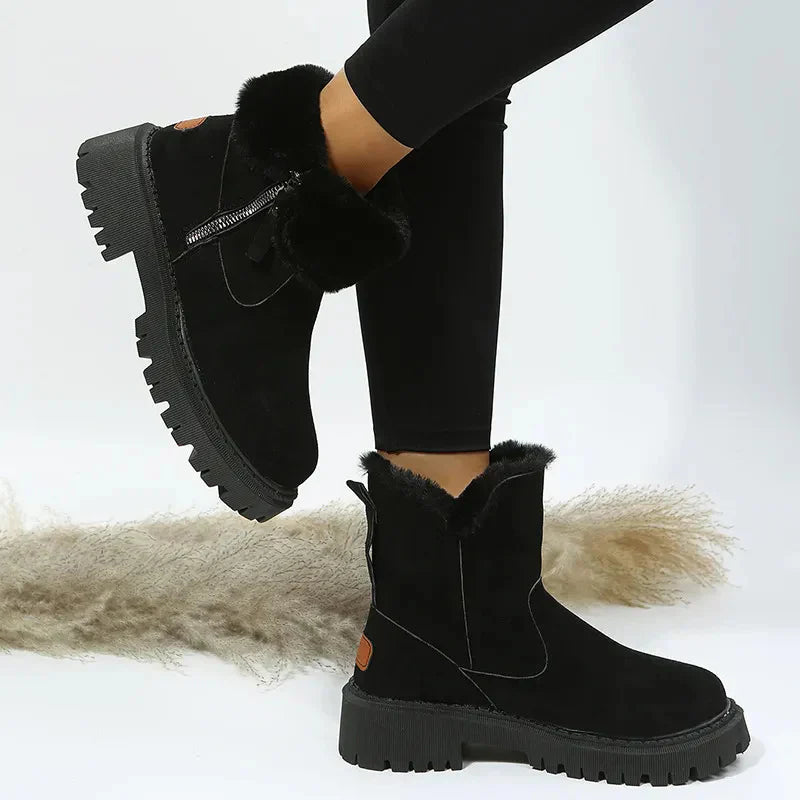 Nora - Bottines d'hiver chaudes et confortables