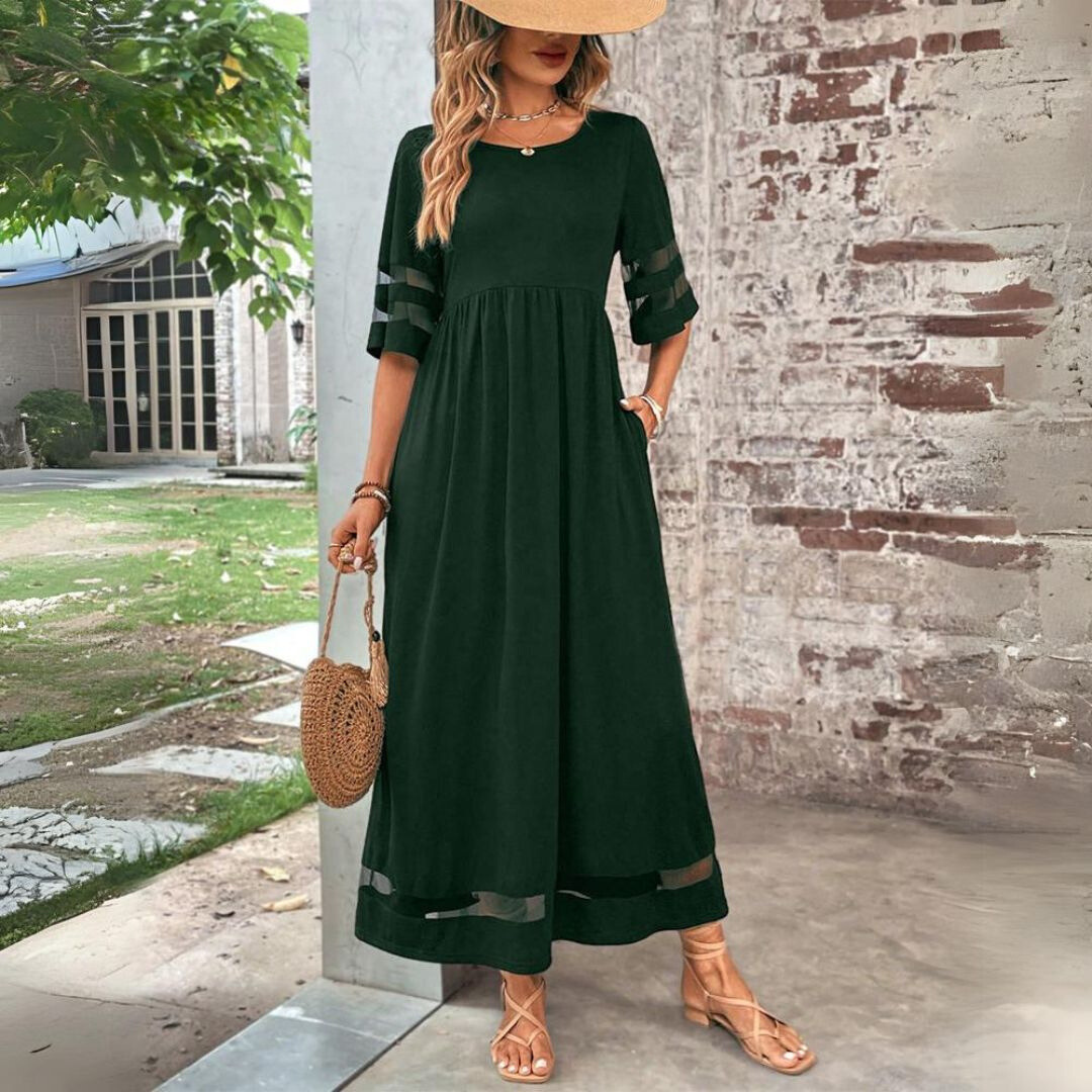 Aubrey™ – Robe midi flatteuse et lissante pour le ventre