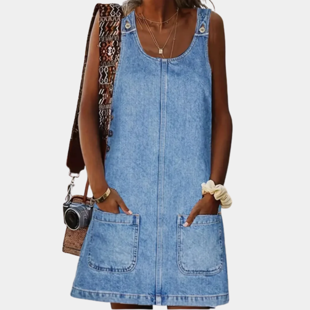 Beatrice | Robe en denim décontractée
