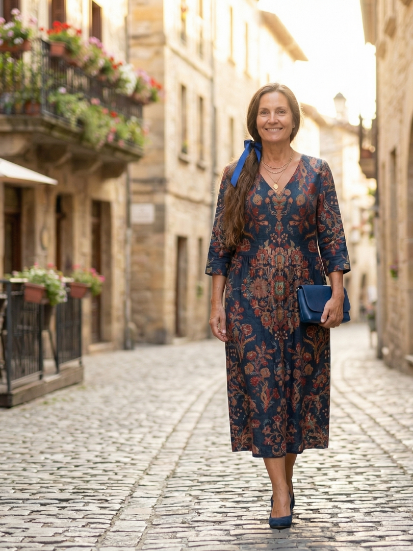 Ivy | Robe Midi Forme Douce