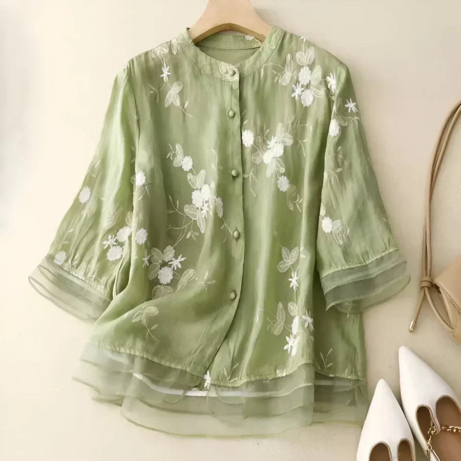 Nicole | Blouse en Coton Léger