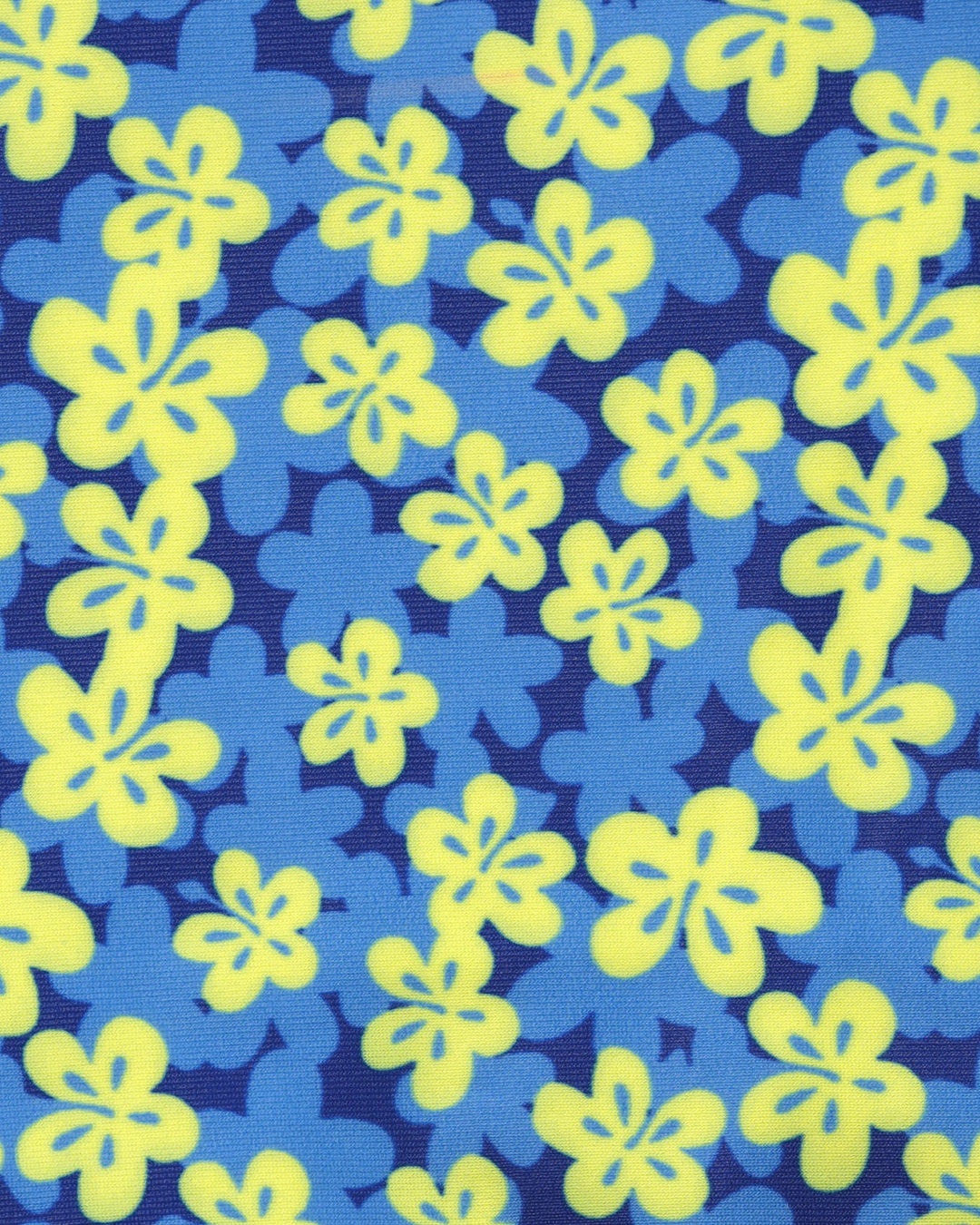 Ensemble de bikini réversible floral bleu à col halter