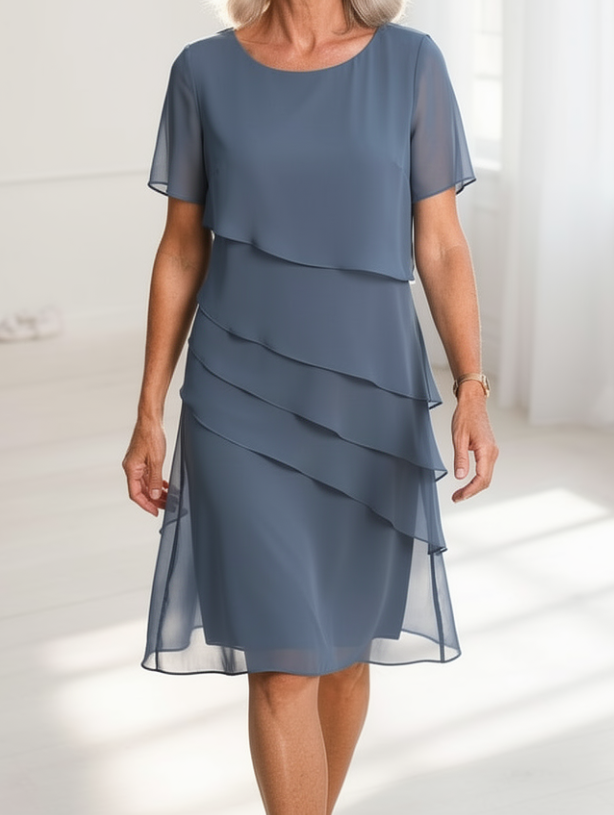 Linda | Robe à volants Élégante et Confortable