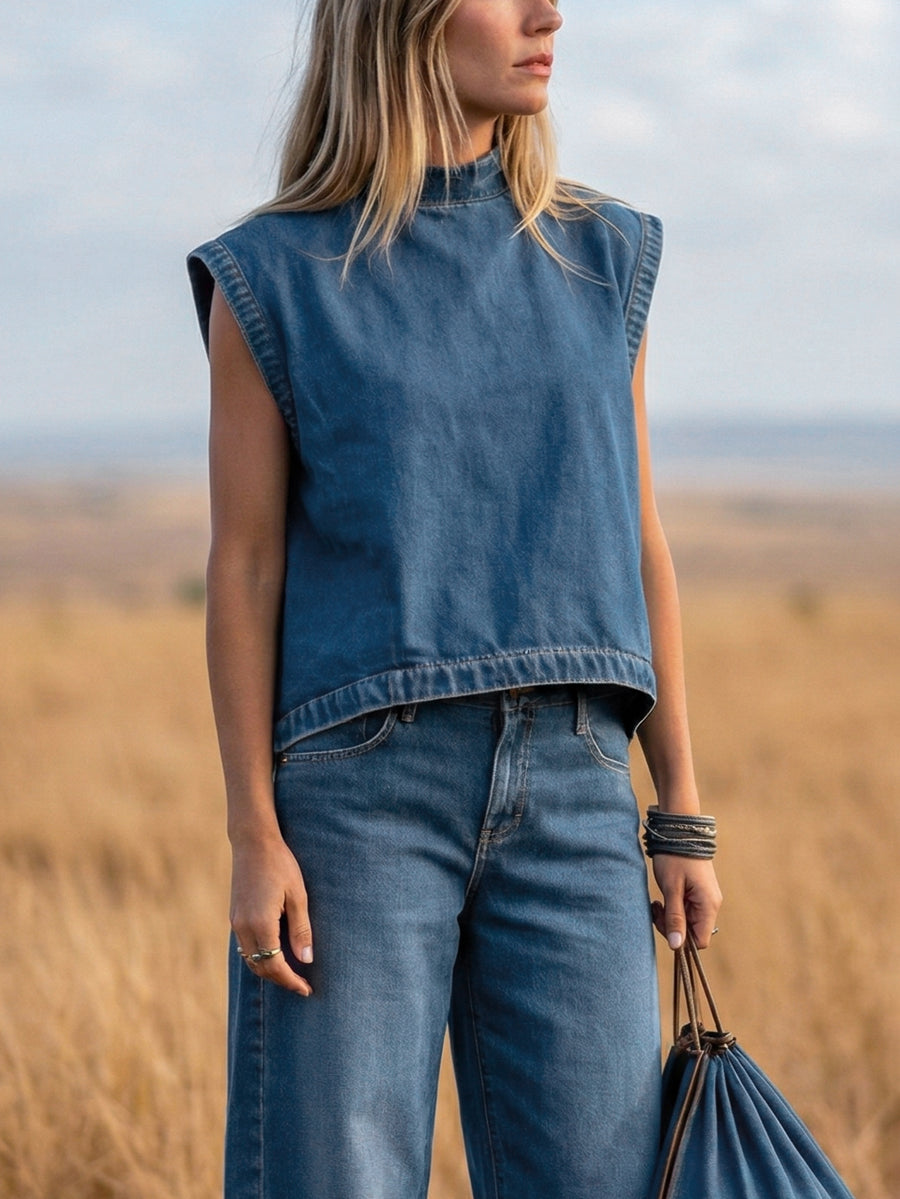 Ella | Ensemble Ample avec Pantalons Larges