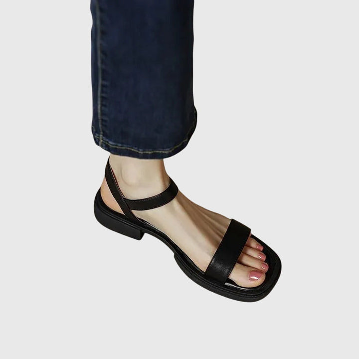 Celestia™ | Sandales en Cuir Orthopédiques