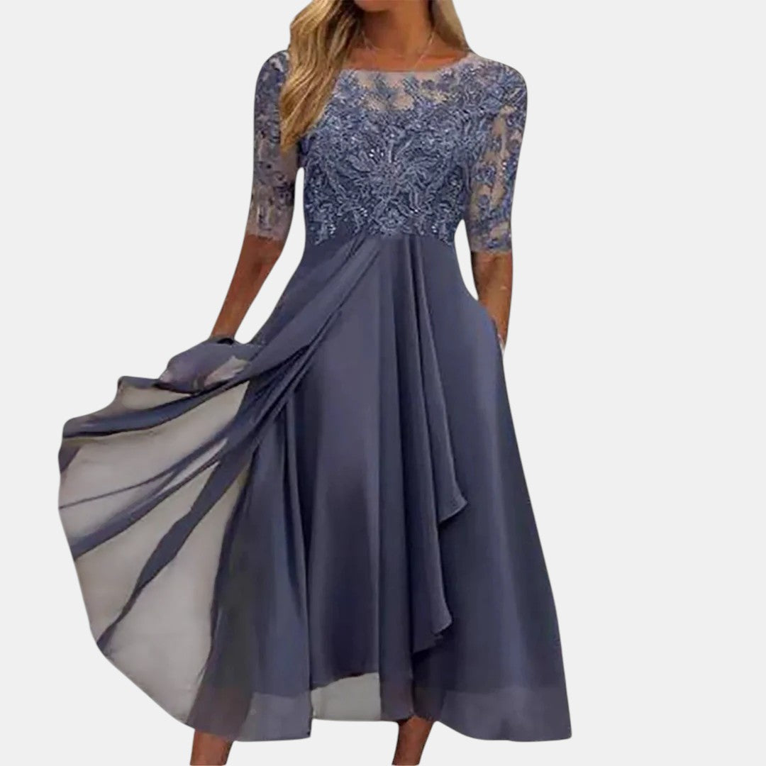 RHONDA | Robe en dentelle élégante
