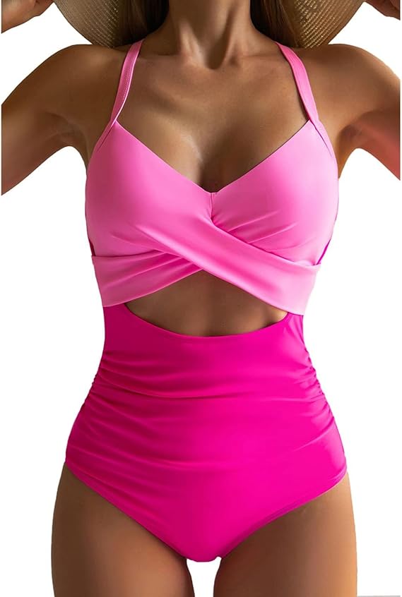 Maillot de Bain Sculptant Froncé Maintien Renforcé