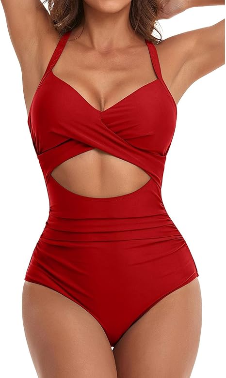 Maillot de Bain Sculptant Froncé Maintien Renforcé