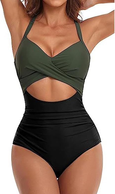 Maillot de Bain Sculptant Froncé Maintien Renforcé