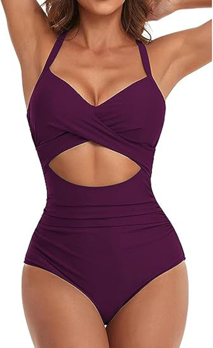 Maillot de Bain Sculptant Froncé Maintien Renforcé