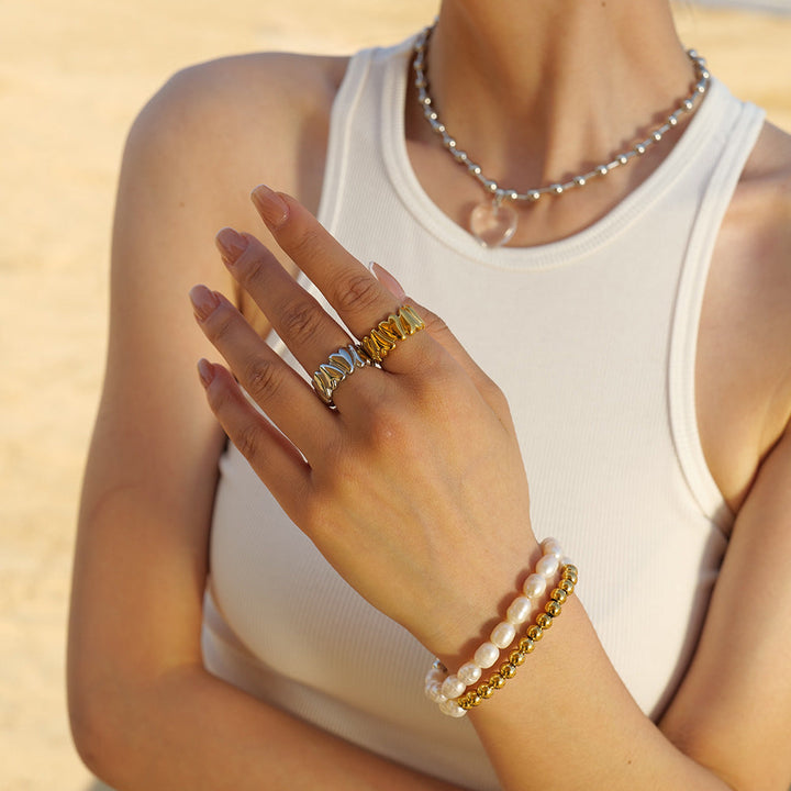 Lucas & Lèa Paris | Bague cœurs infini