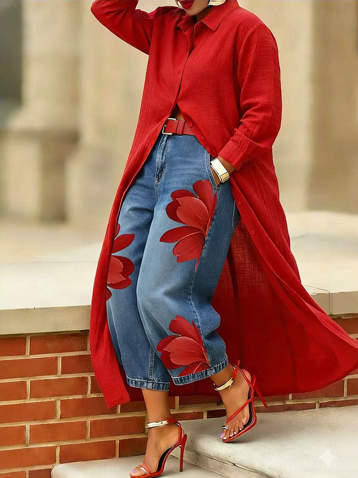 Sophia - Robe Florale Élégante