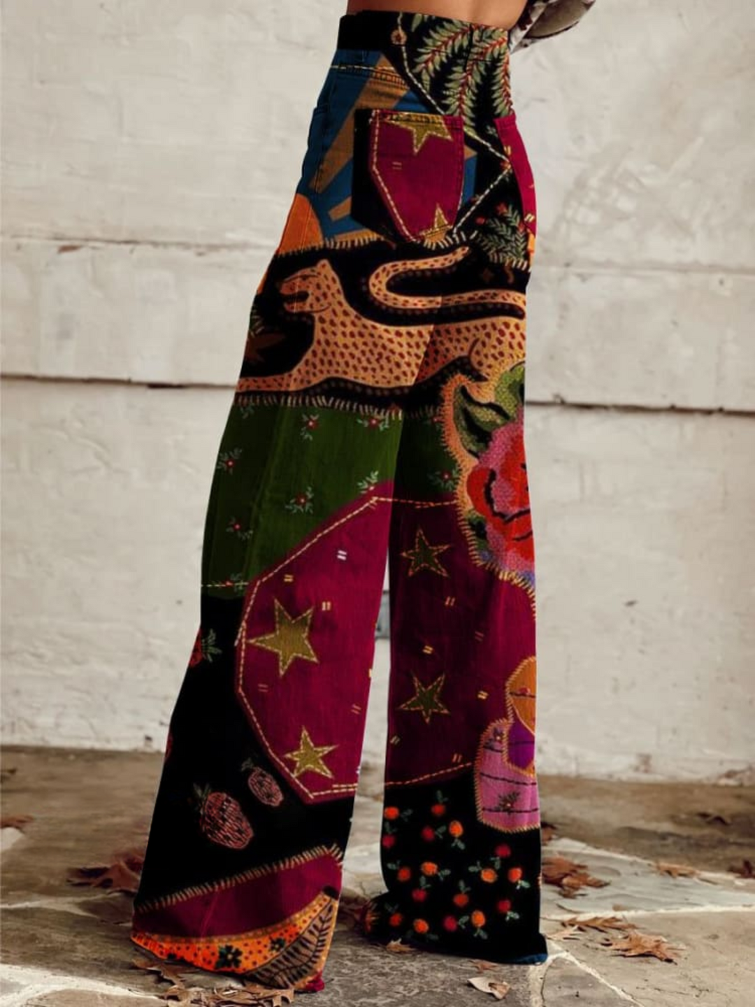 Léna - Pantalons Bohème Chic
