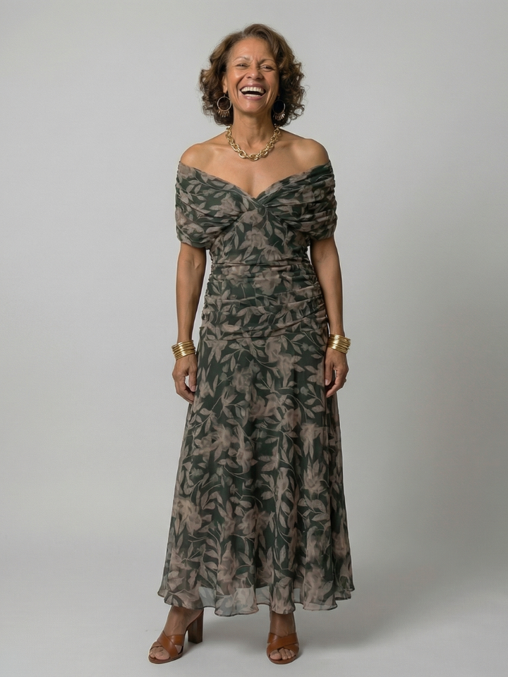 Juanita | Robe midi de style "gitane"