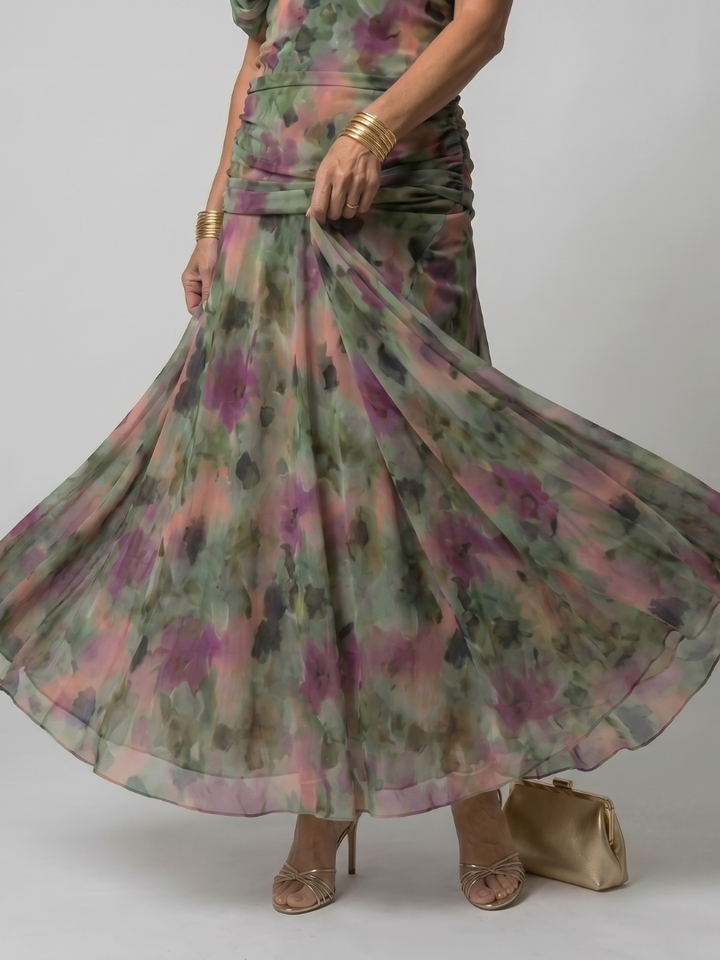Calen | Robe Midi Décolletée